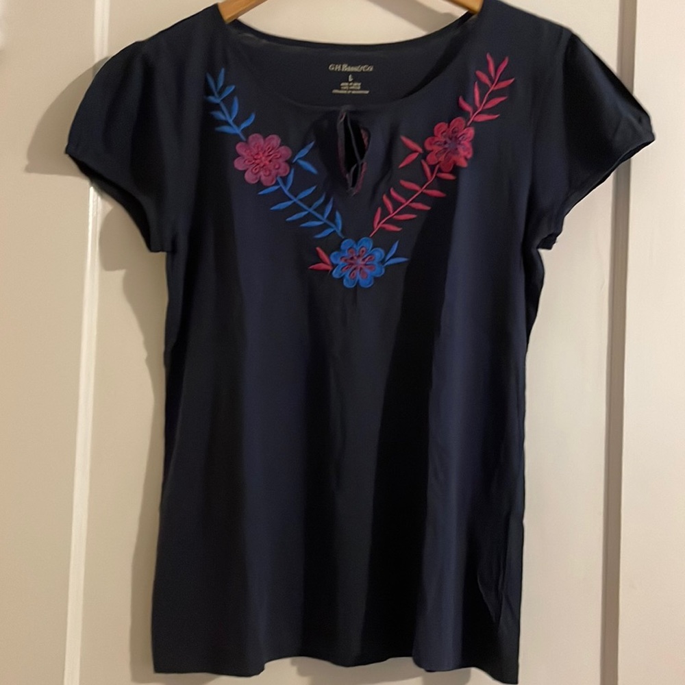 G.H. Bass & Co Embroidered Shirt